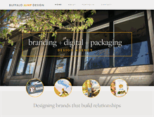 Tablet Screenshot of buffalojumpdesign.com